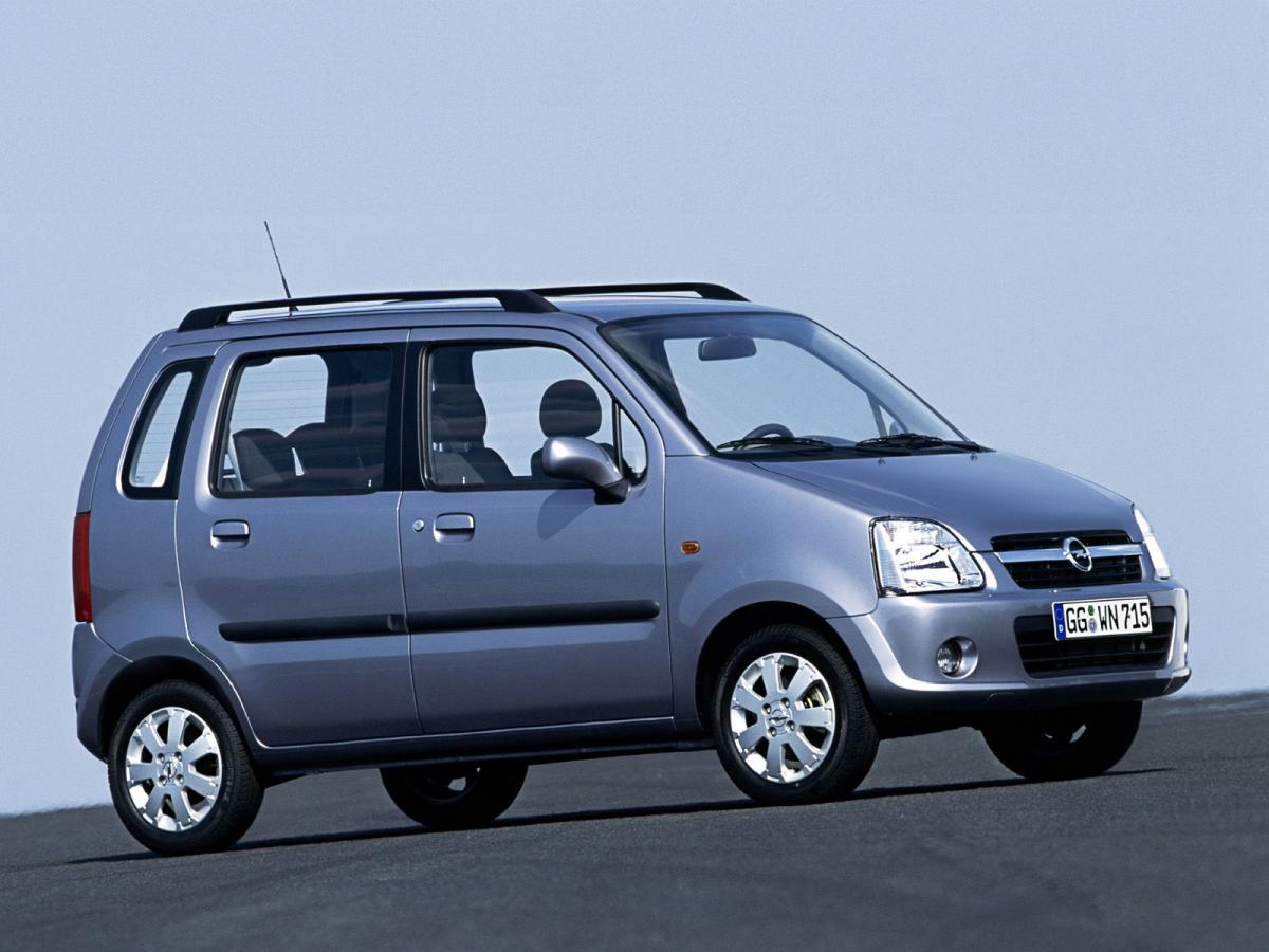 Opel agila размер